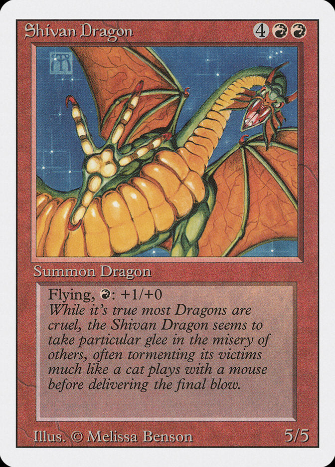 Shivan Dragon [Revised Edition] | Game Haven TX