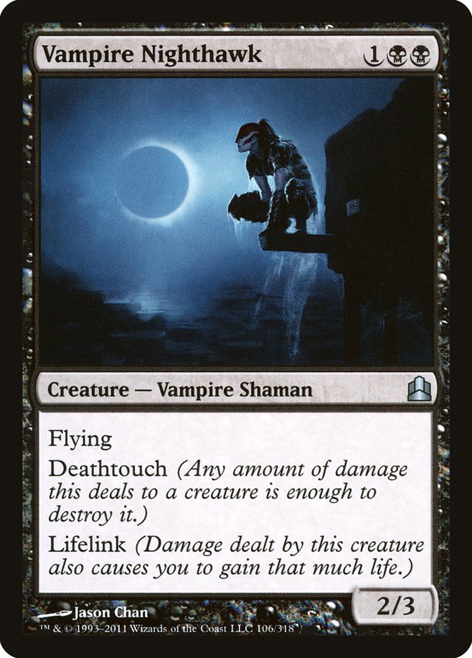 Vampire Nighthawk [Commander 2011] | Game Haven TX