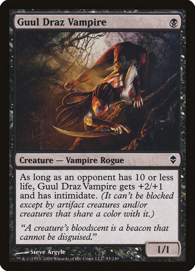 Guul Draz Vampire [Zendikar] | Game Haven TX