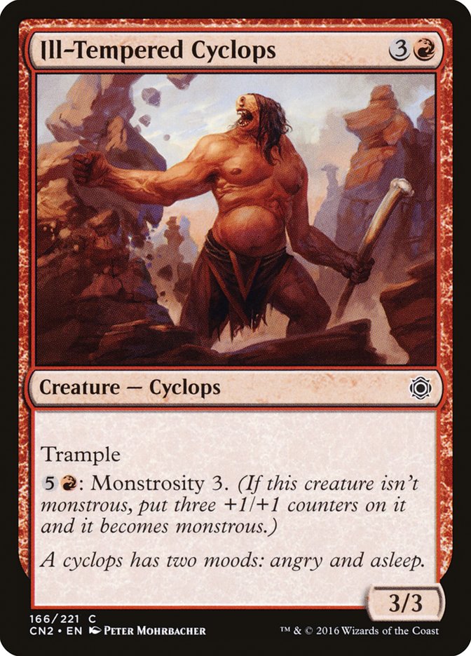 Ill-Tempered Cyclops [Conspiracy: Take the Crown] | Game Haven TX