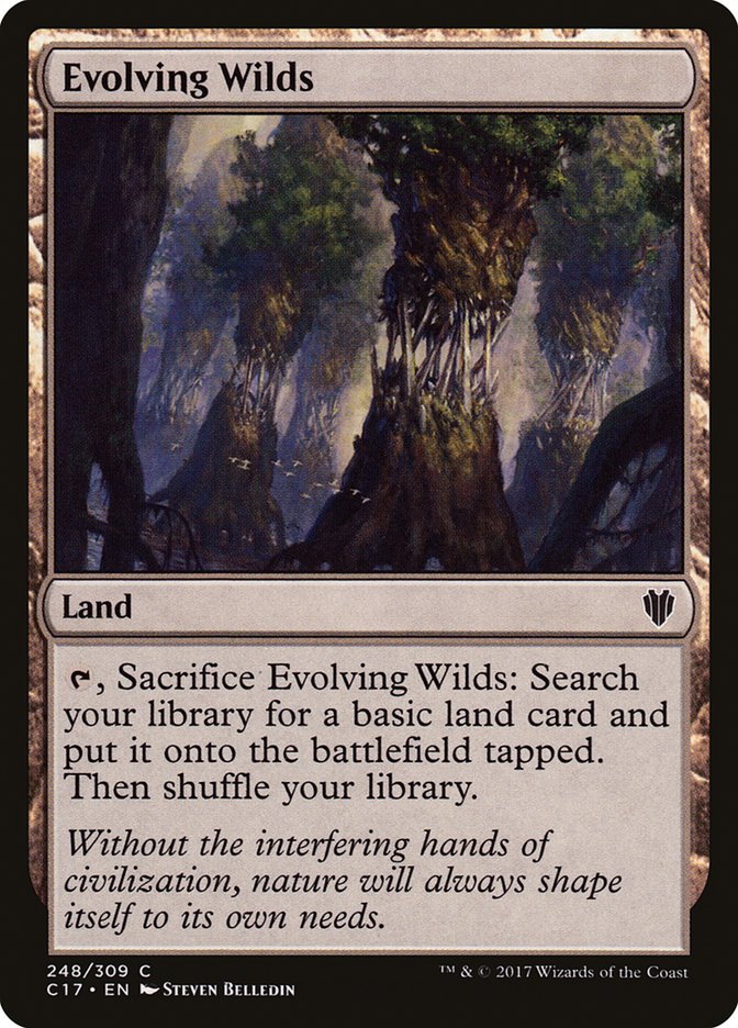 Evolving Wilds [Commander 2017] | Game Haven TX
