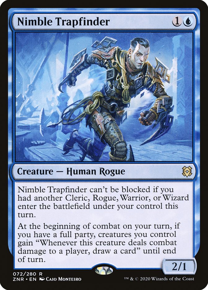 Nimble Trapfinder [Zendikar Rising] | Game Haven TX