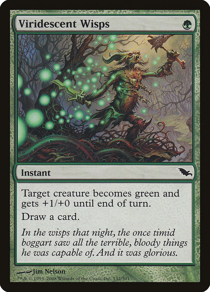 Viridescent Wisps [Shadowmoor] | Game Haven TX