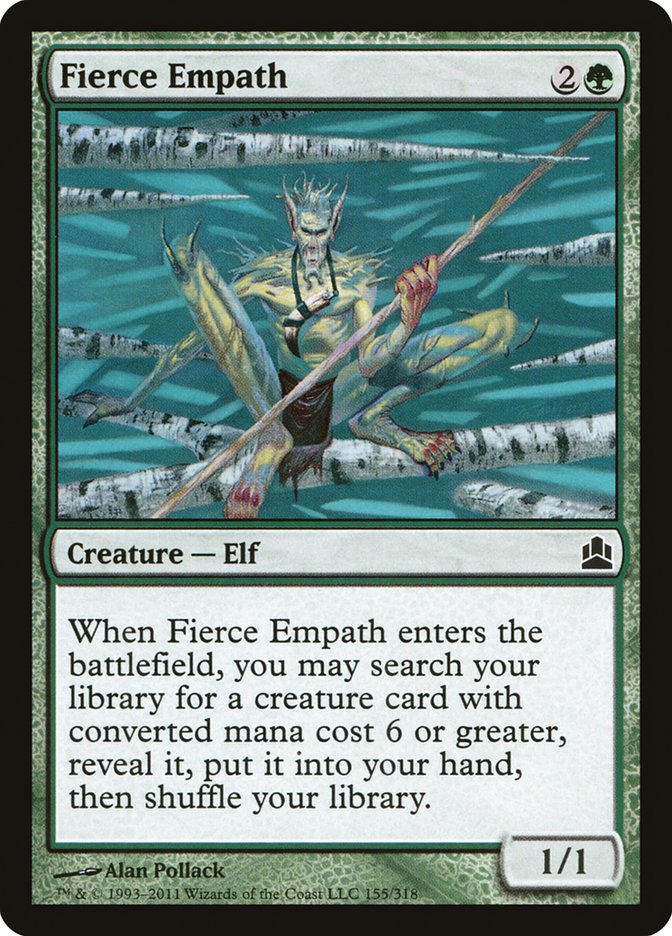 Fierce Empath [Commander 2011] | Game Haven TX