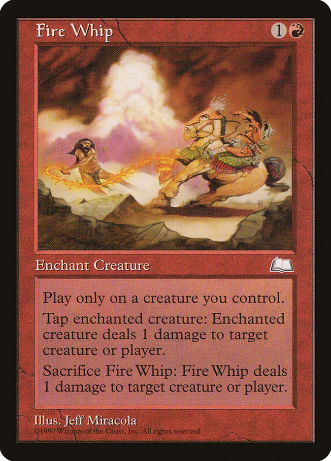 Fire Whip [Weatherlight] | Game Haven TX