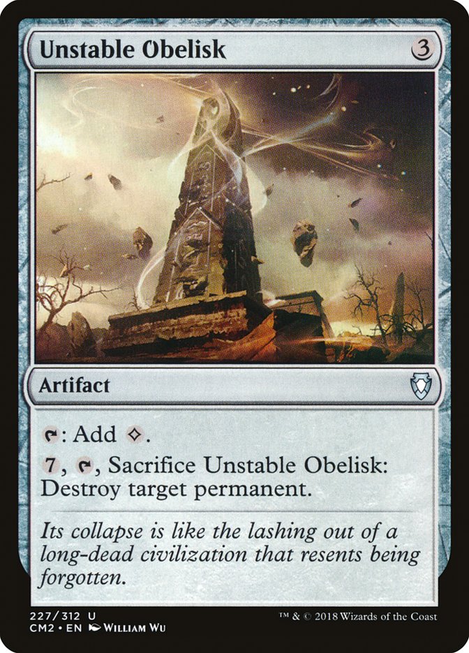 Unstable Obelisk [Commander Anthology Volume II] | Game Haven TX