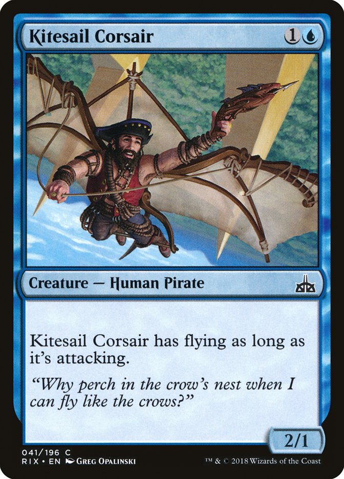Kitesail Corsair [Rivals of Ixalan] | Game Haven TX