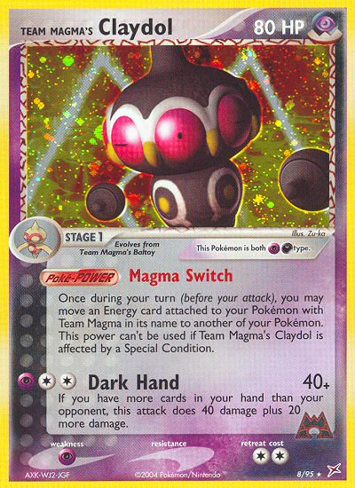 Team Magma's Claydol (8/95) [EX: Team Magma vs Team Aqua] | Game Haven TX