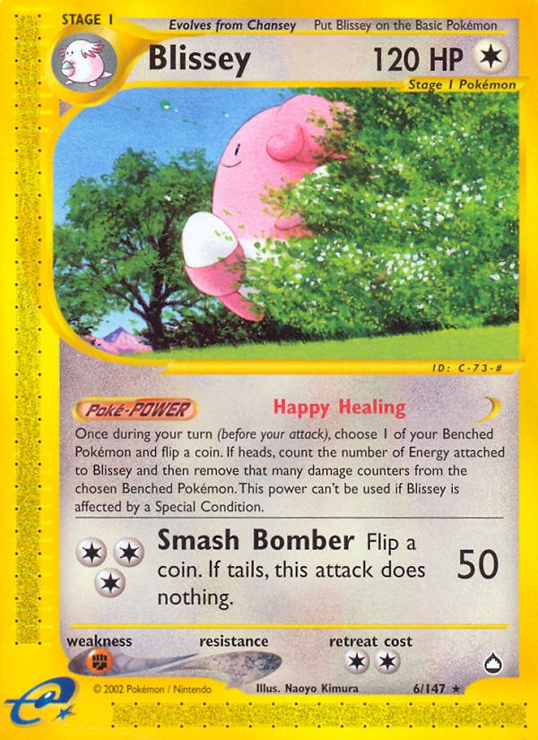 Blissey (6/147) [Aquapolis] | Game Haven TX