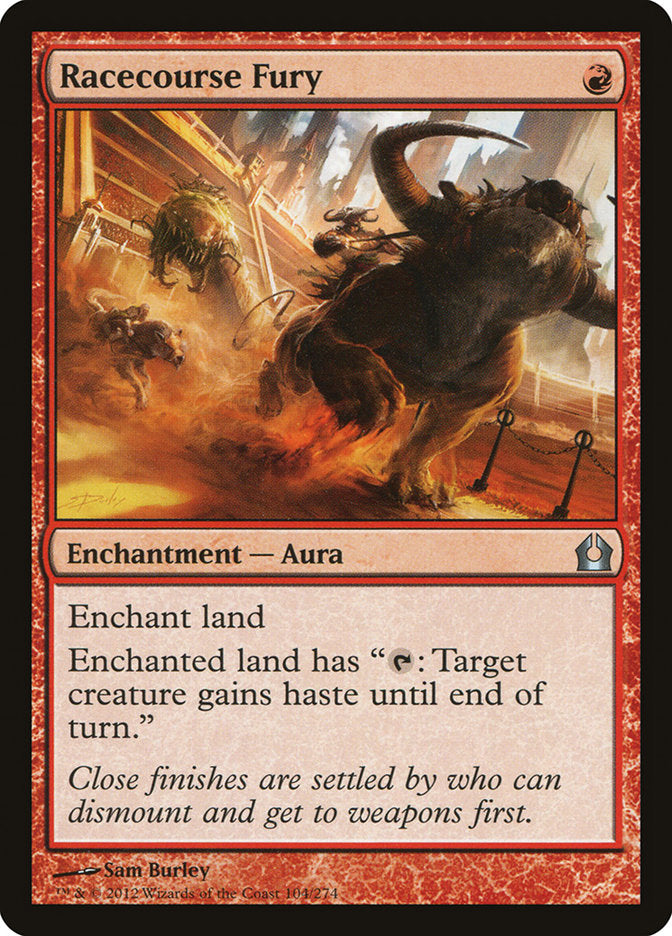 Racecourse Fury [Return to Ravnica] | Game Haven TX