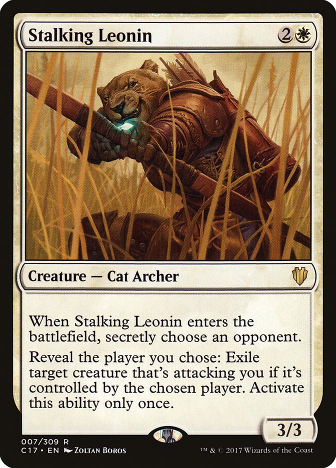 Stalking Leonin [Commander 2017] | Game Haven TX