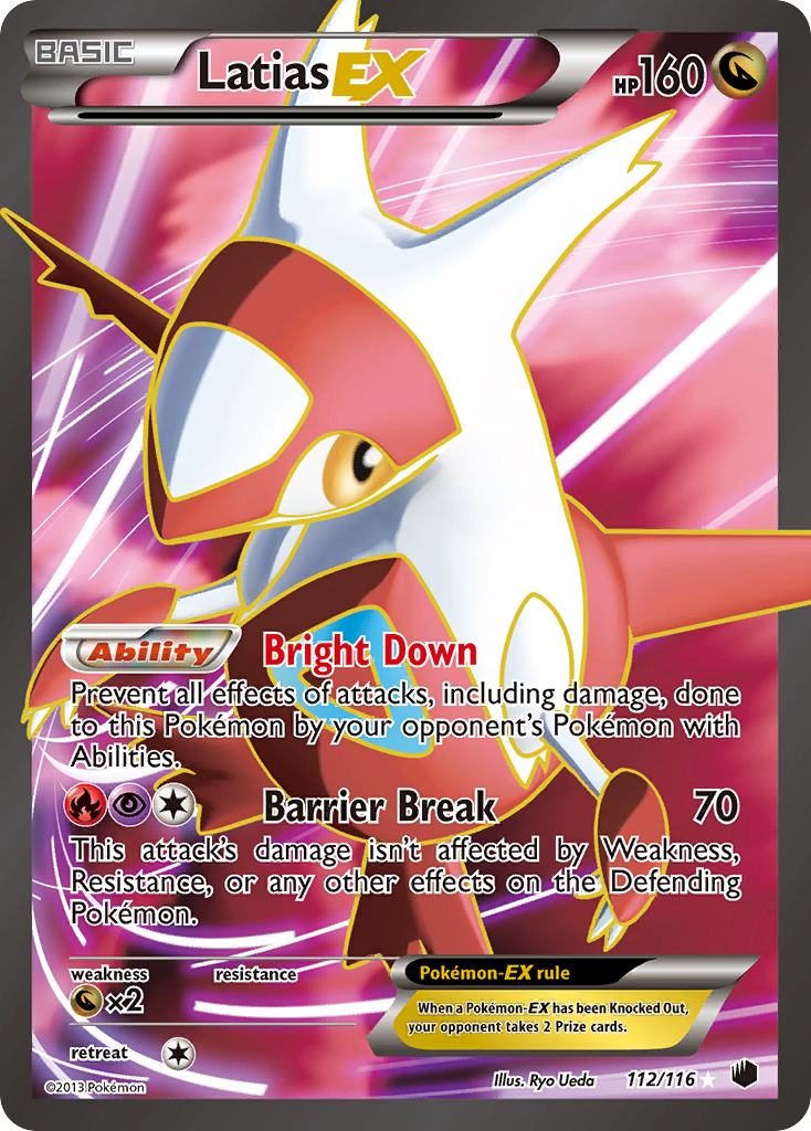 Latias EX (112/116) [Black & White: Plasma Freeze] | Game Haven TX