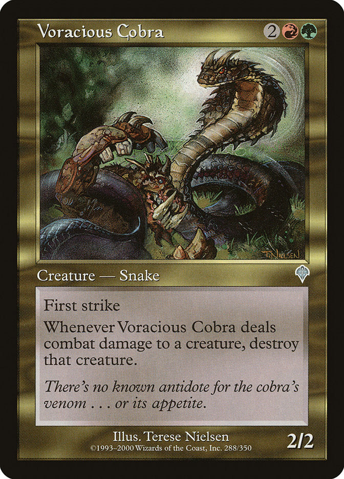 Voracious Cobra [Invasion] | Game Haven TX