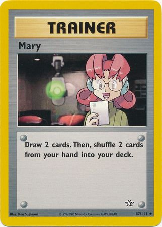 Mary (87/111) [Neo Genesis Unlimited] | Game Haven TX