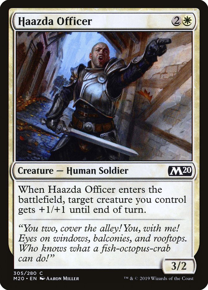 Haazda Officer [Core Set 2020] | Game Haven TX