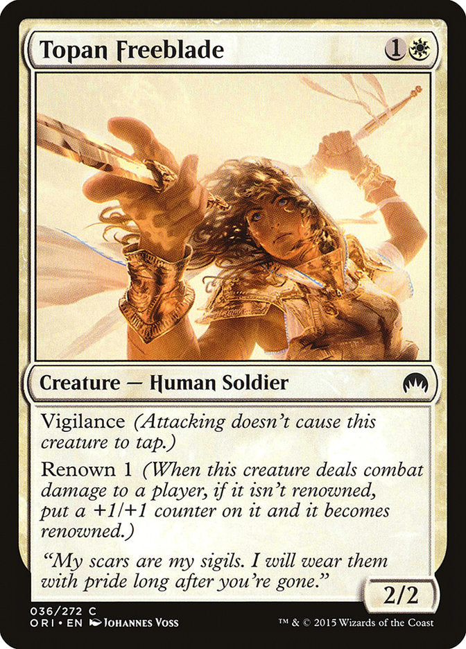 Topan Freeblade [Magic Origins] | Game Haven TX