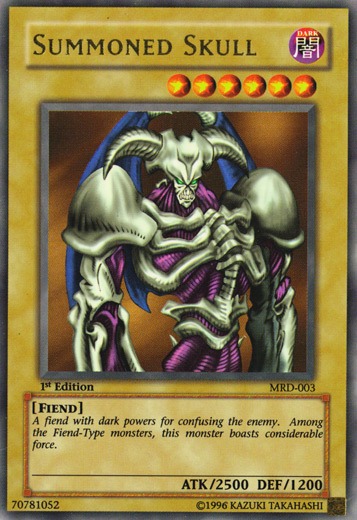 Summoned Skull [MRD-003] Ultra Rare | Game Haven TX