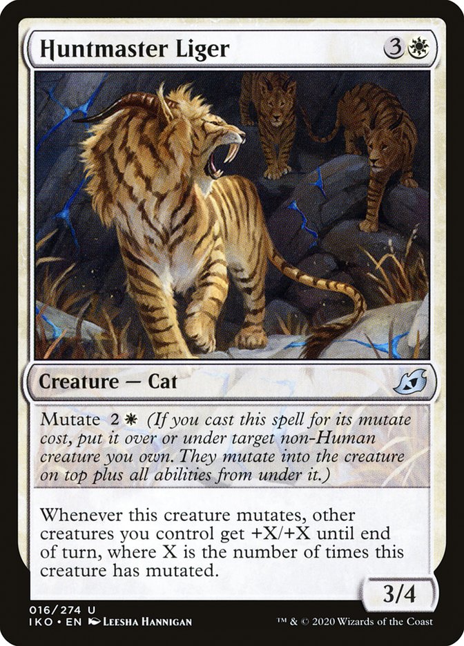 Huntmaster Liger [Ikoria: Lair of Behemoths] | Game Haven TX