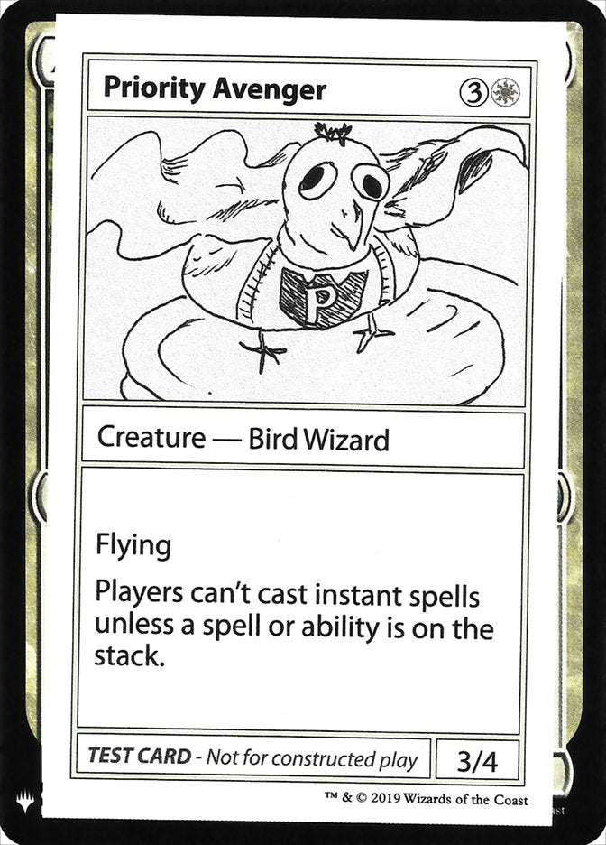 Priority Avenger [Mystery Booster Playtest Cards] | Game Haven TX