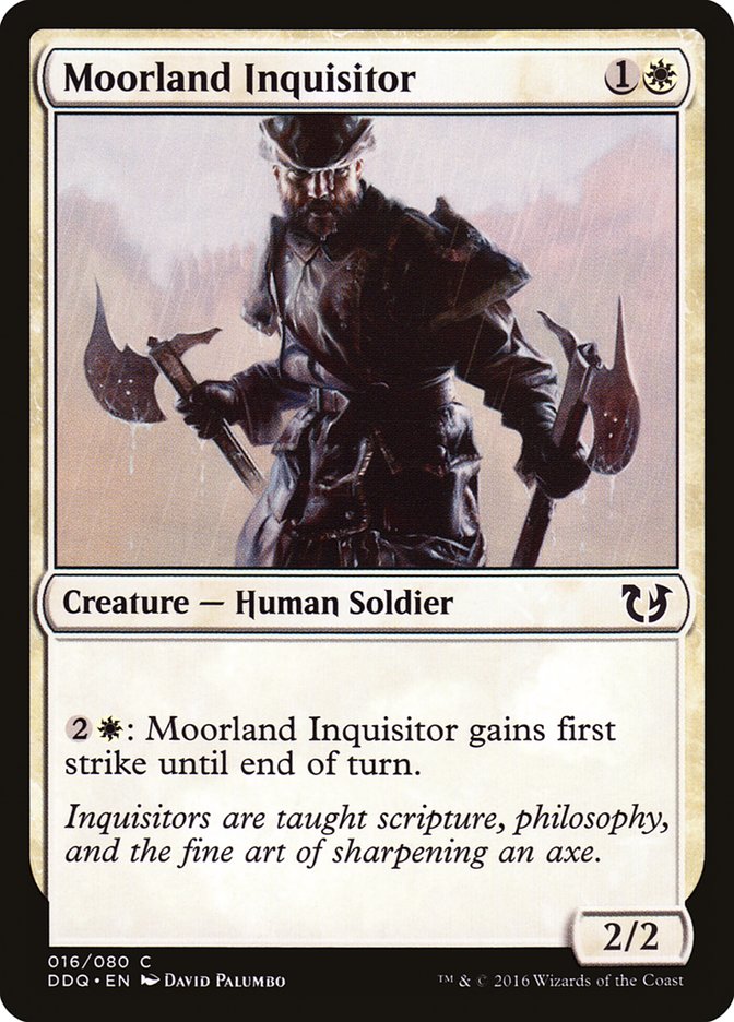 Moorland Inquisitor [Duel Decks: Blessed vs. Cursed] | Game Haven TX