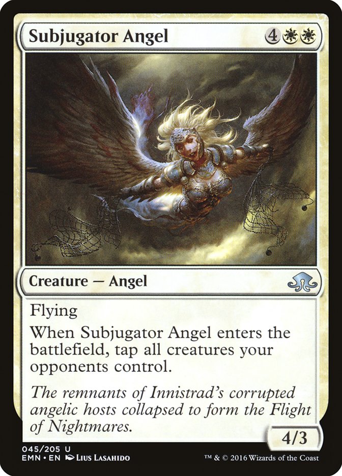 Subjugator Angel [Eldritch Moon] | Game Haven TX