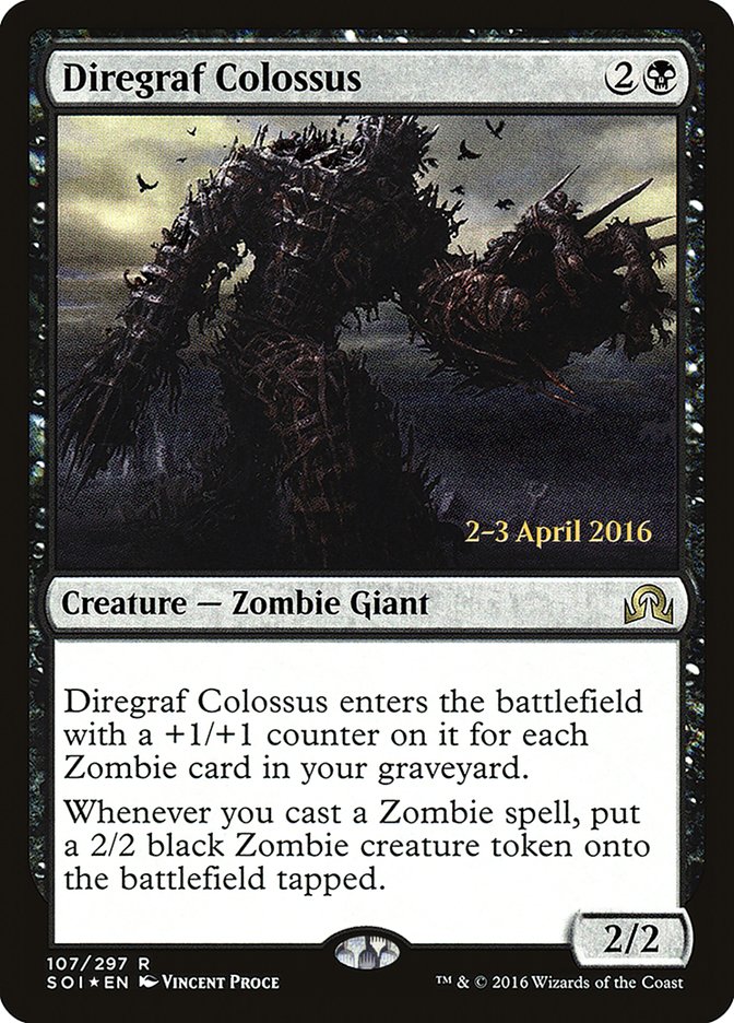 Diregraf Colossus [Shadows over Innistrad Promos] | Game Haven TX