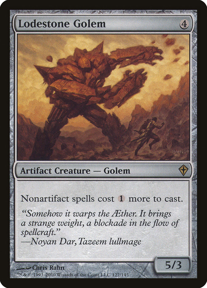 Lodestone Golem [Worldwake] | Game Haven TX