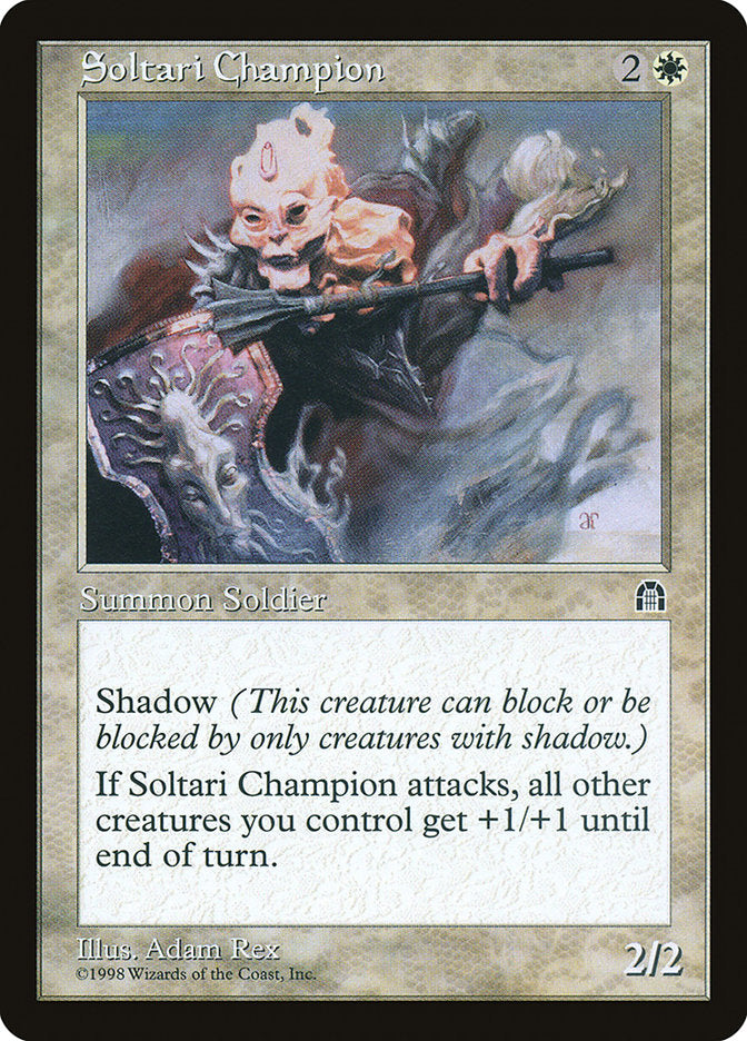 Soltari Champion [Stronghold] | Game Haven TX