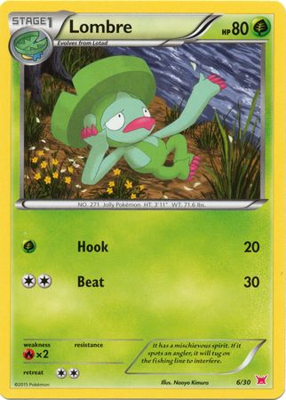 Lombre (6/30) [XY: Trainer Kit 2 - Latias] | Game Haven TX