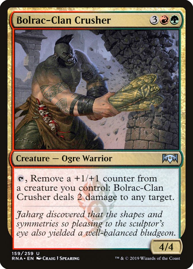Bolrac-Clan Crusher [Ravnica Allegiance] | Game Haven TX