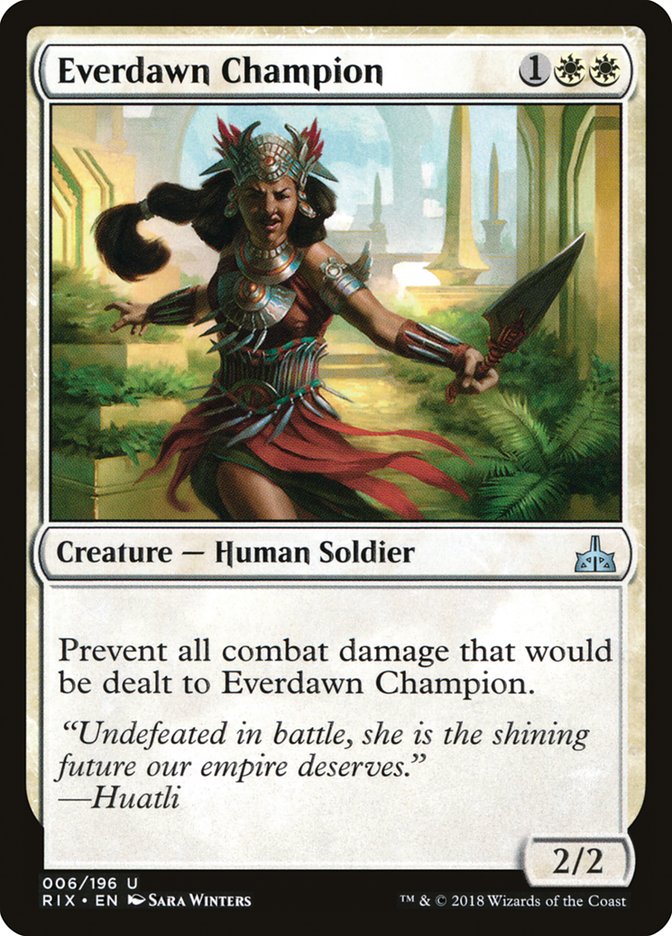 Everdawn Champion [Rivals of Ixalan] | Game Haven TX