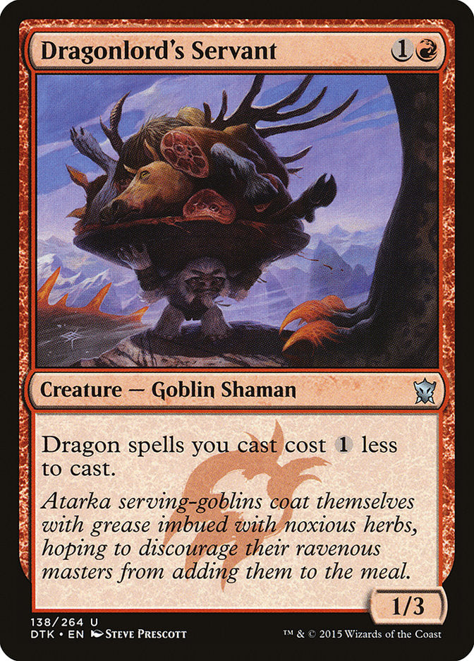 Dragonlord's Servant [Dragons of Tarkir] | Game Haven TX