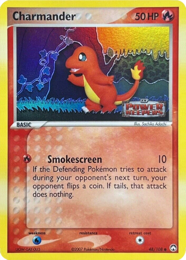 Charmander (48/108) (Stamped) [EX: Power Keepers] | Game Haven TX