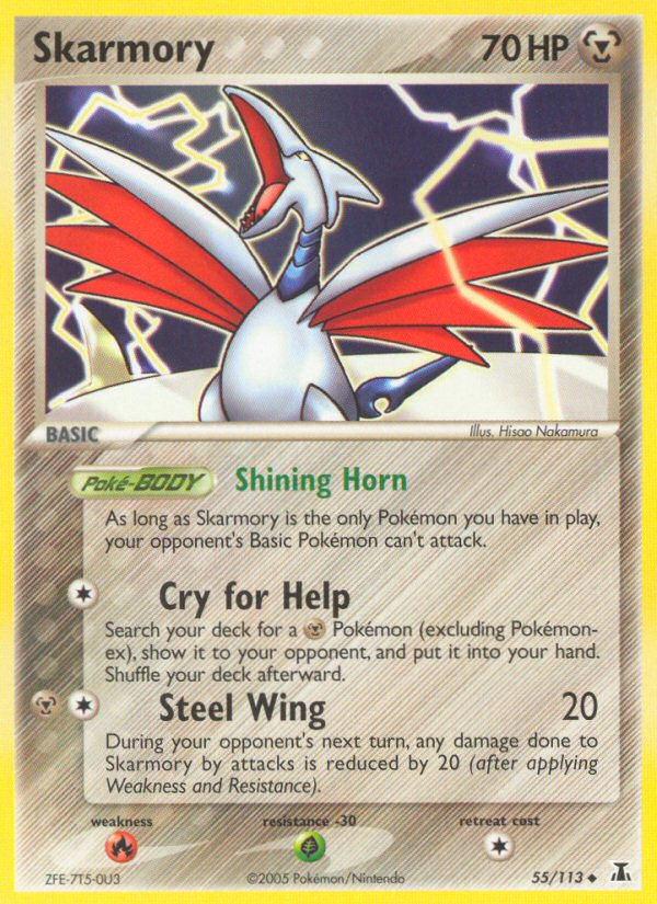 Skarmory (55/113) [EX: Delta Species] | Game Haven TX