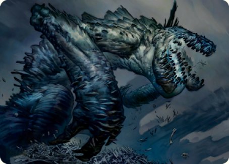 Necrogoyf Art Card [Modern Horizons 2 Art Series] | Game Haven TX