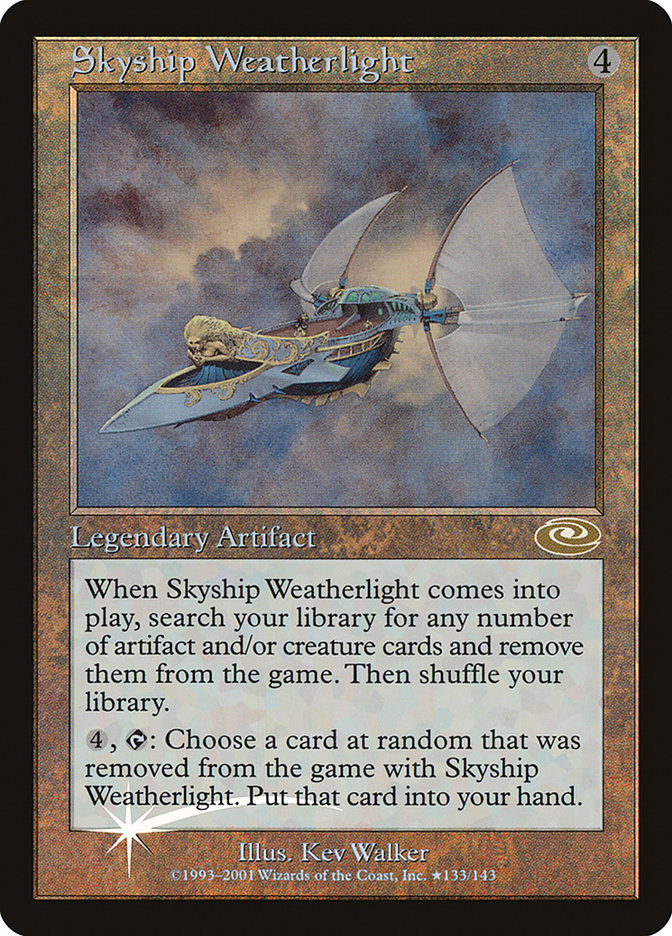Skyship Weatherlight (Kev Walker) [Planeshift] | Game Haven TX