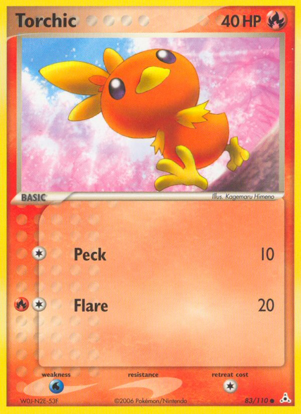 Torchic (83/110) [EX: Holon Phantoms] | Game Haven TX