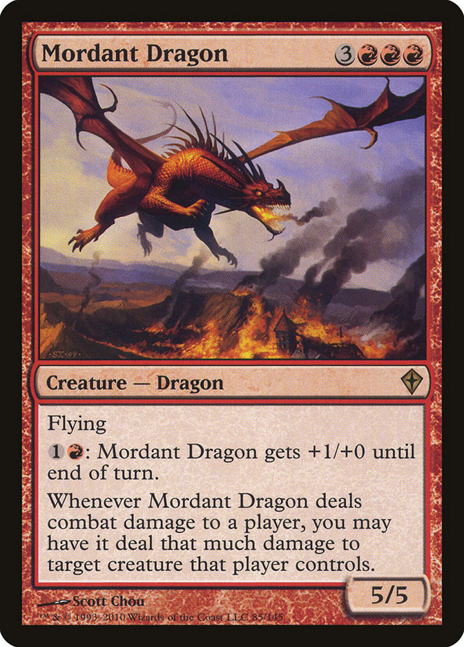 Mordant Dragon [Worldwake] | Game Haven TX