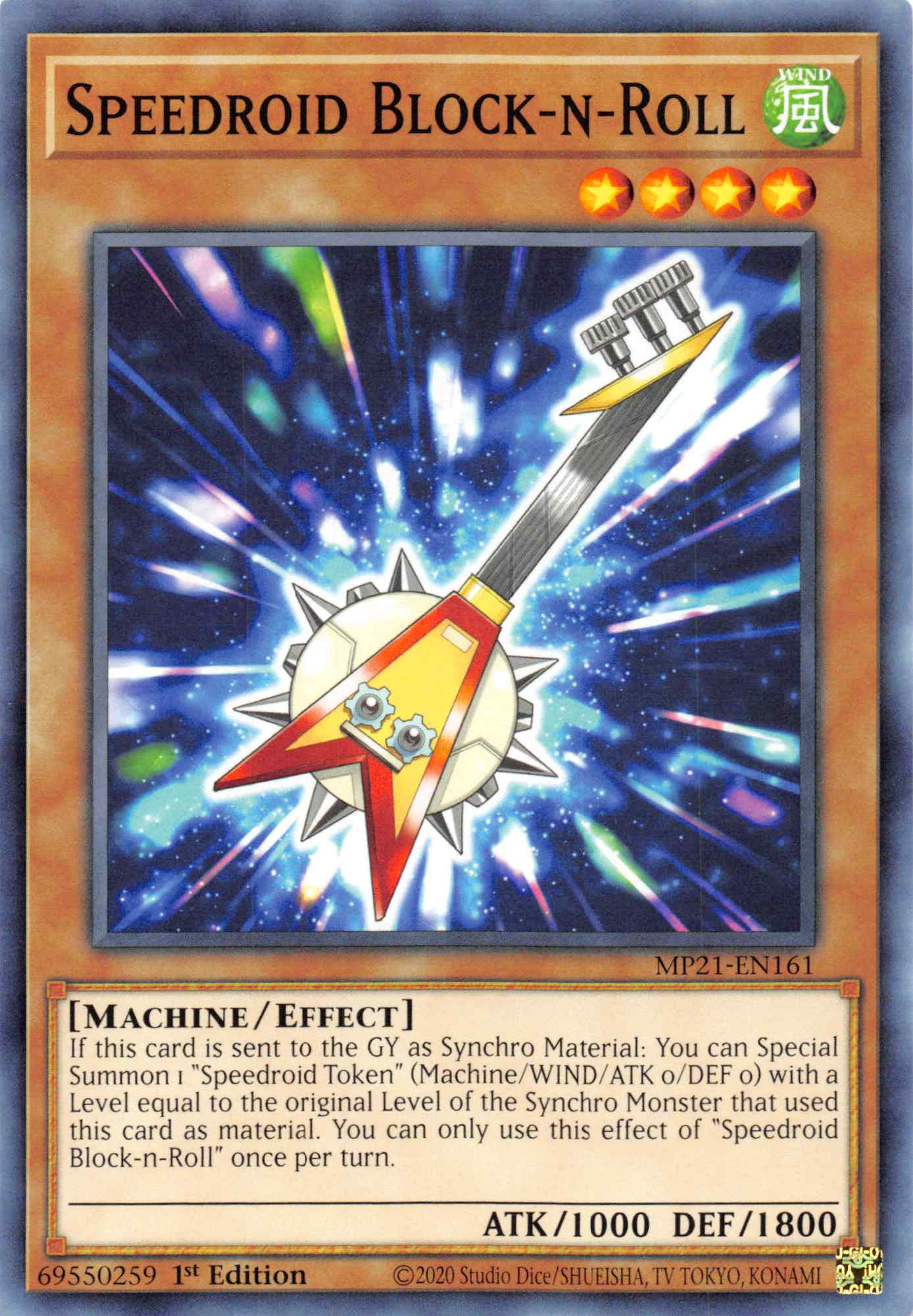 Speedroid Block-n-Roll [MP21-EN161] Common | Game Haven TX