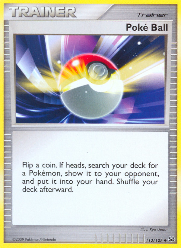 Poke Ball (113/127) [Platinum: Base Set] | Game Haven TX