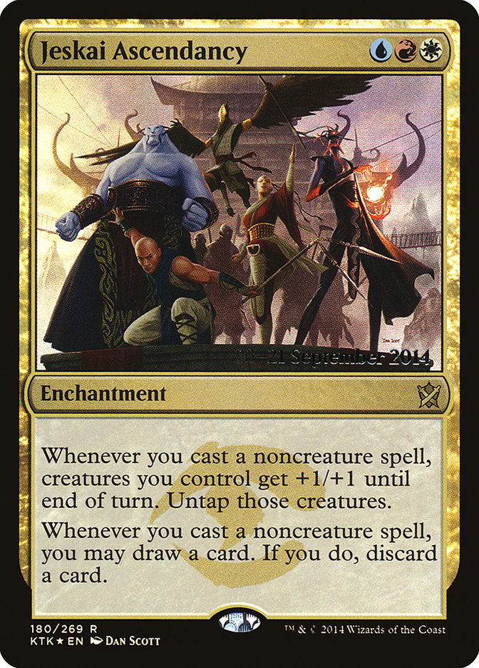 Jeskai Ascendancy [Khans of Tarkir Promos] | Game Haven TX