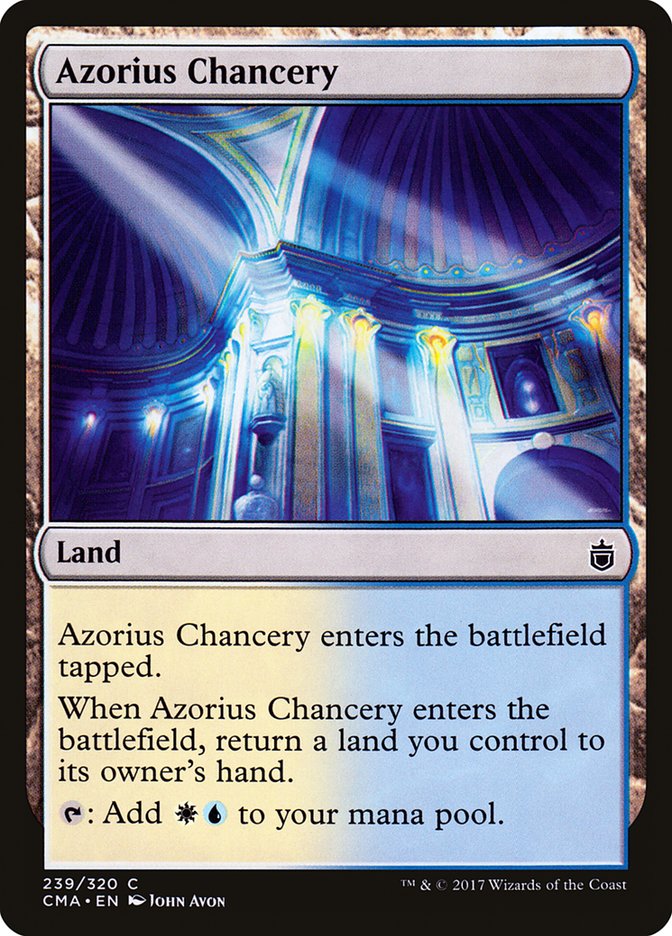 Azorius Chancery [Commander Anthology] | Game Haven TX