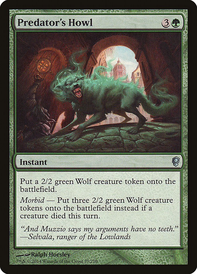 Predator's Howl [Conspiracy] | Game Haven TX