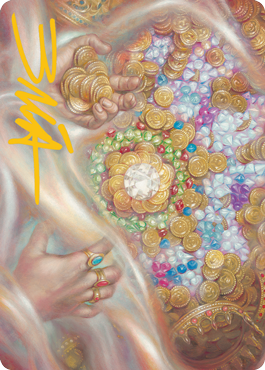 Strike It Rich Art Card (Gold-Stamped Signature) [Modern Horizons 2 Art Series] | Game Haven TX