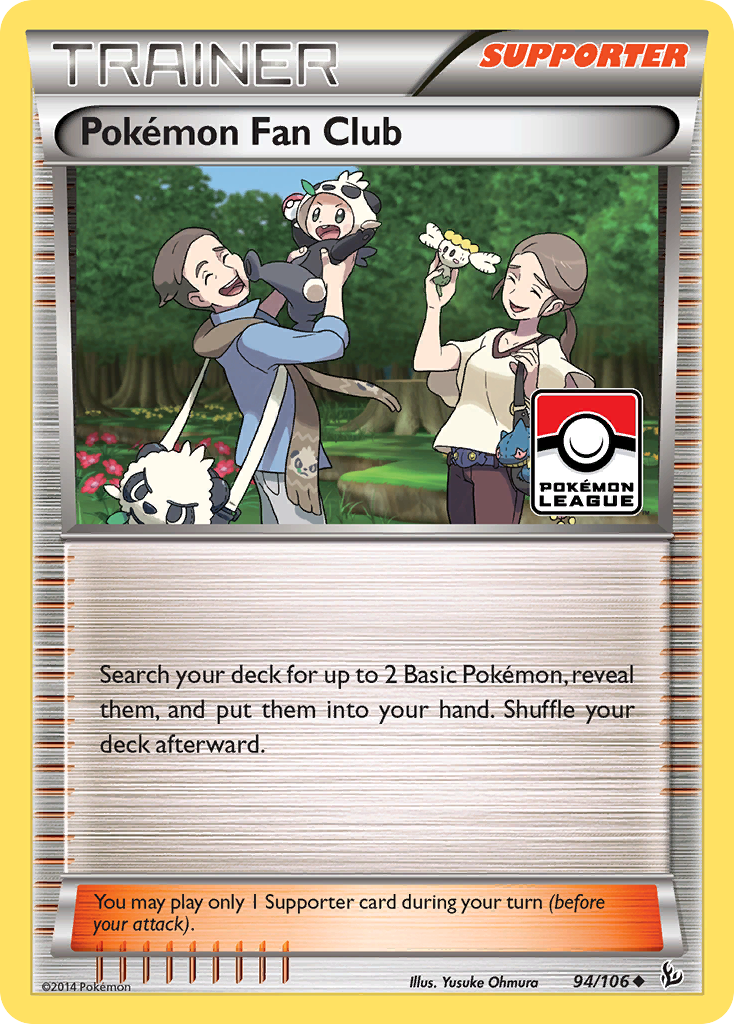Pokemon Fan Club (94/106) [XY: Flashfire] | Game Haven TX