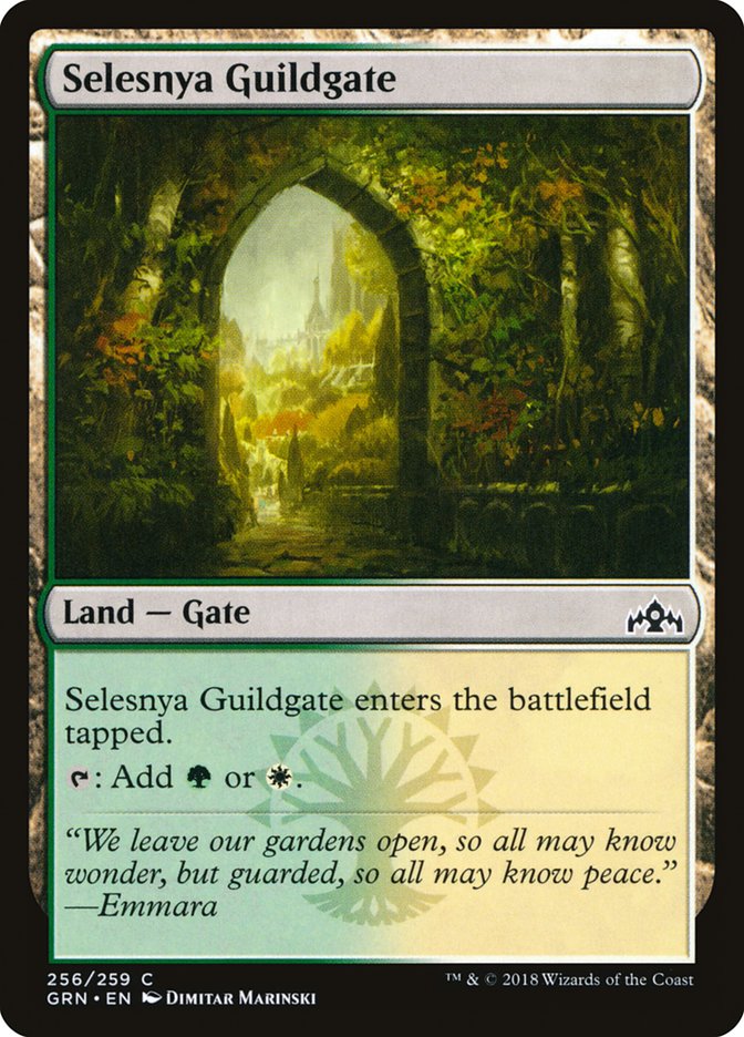 Selesnya Guildgate (256/259) [Guilds of Ravnica] | Game Haven TX