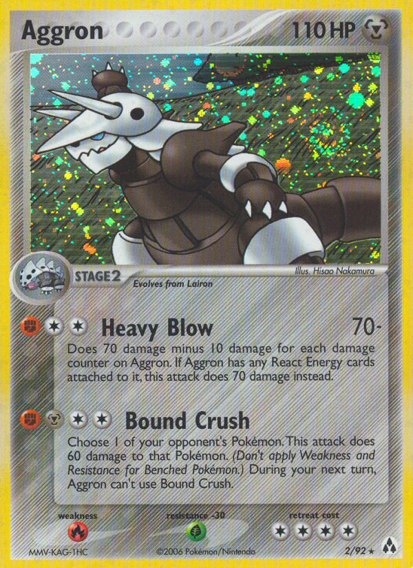 Aggron (2/92) [EX: Legend Maker] | Game Haven TX