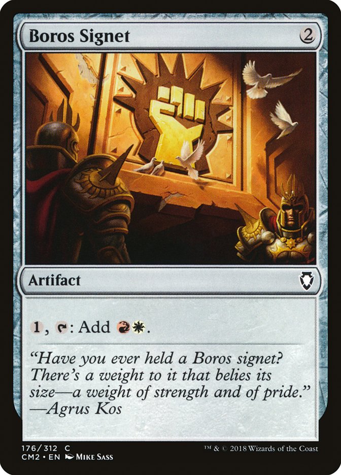 Boros Signet [Commander Anthology Volume II] | Game Haven TX