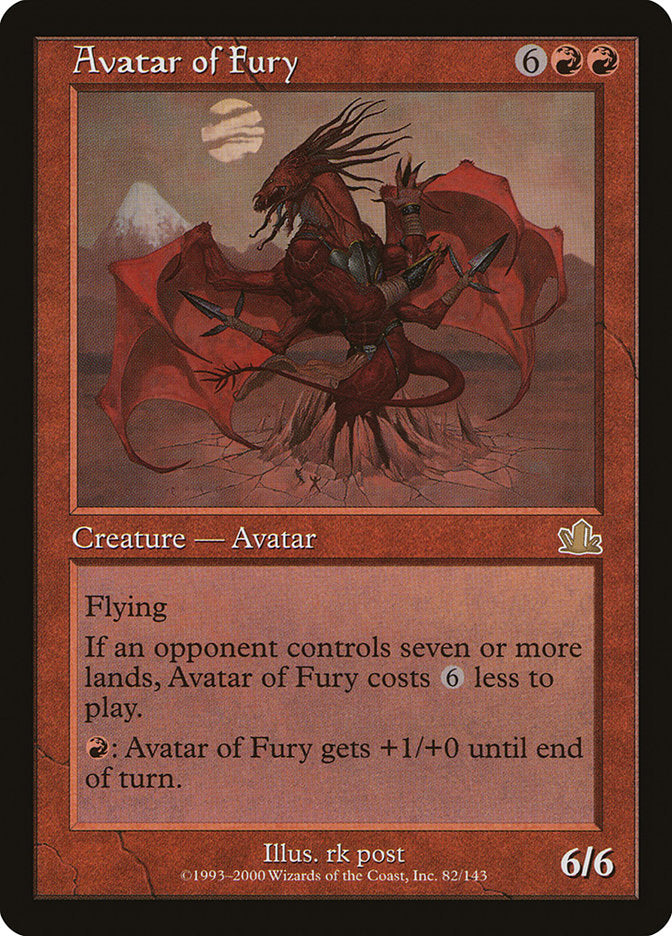 Avatar of Fury [Prophecy] | Game Haven TX
