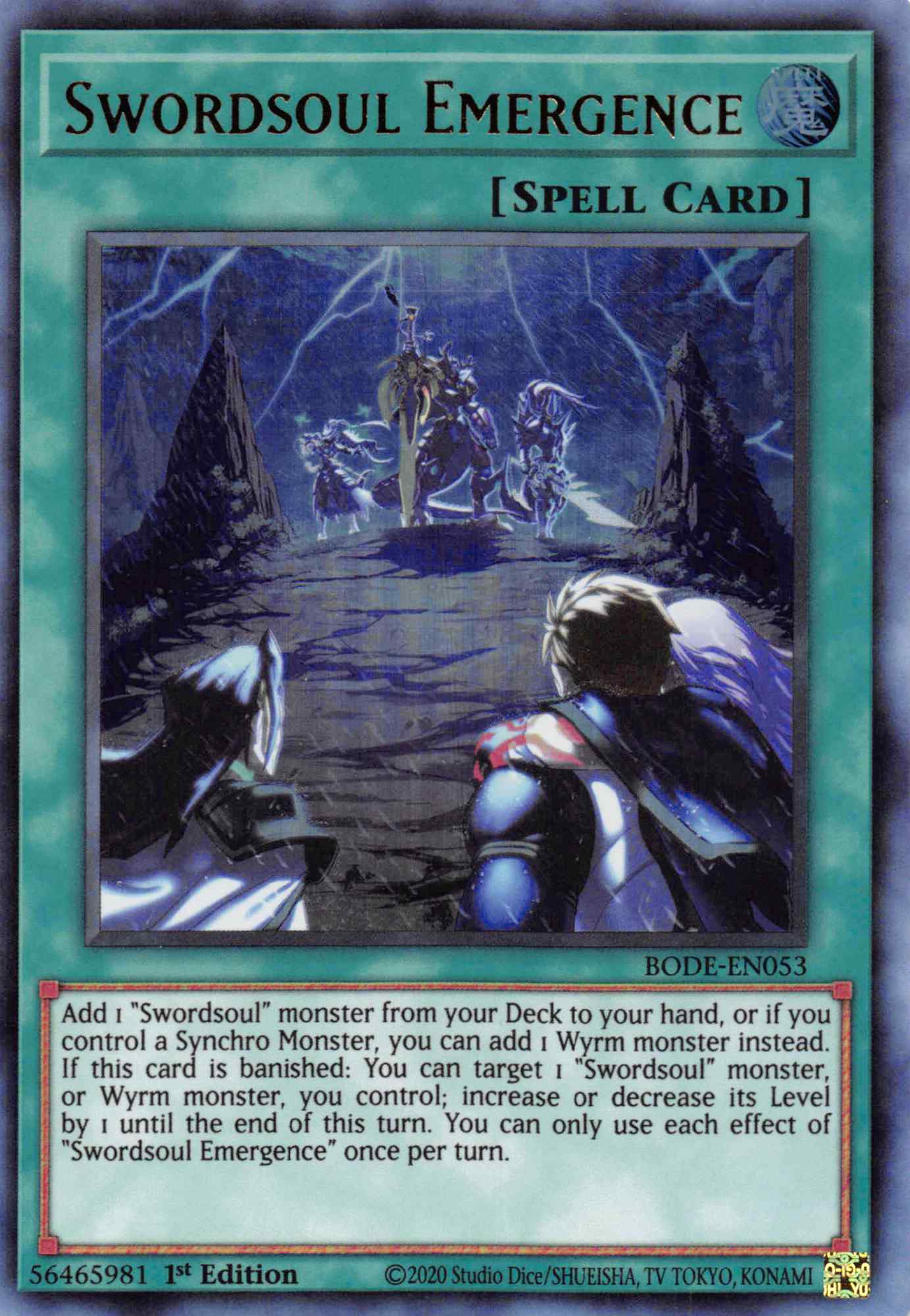 Swordsoul Emergence [BODE-EN053] Ultra Rare | Game Haven TX